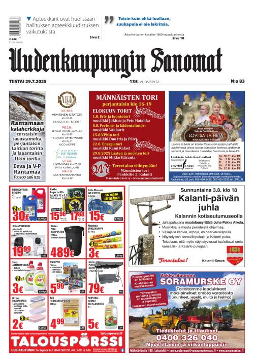 Uudenkaupunginsanomat